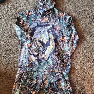 TEMU Camo Jogger/Hoodie T-REX HEAD